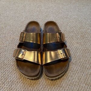 Birkenstock Women's Arizona Soft Footbed Double Strap Sandals